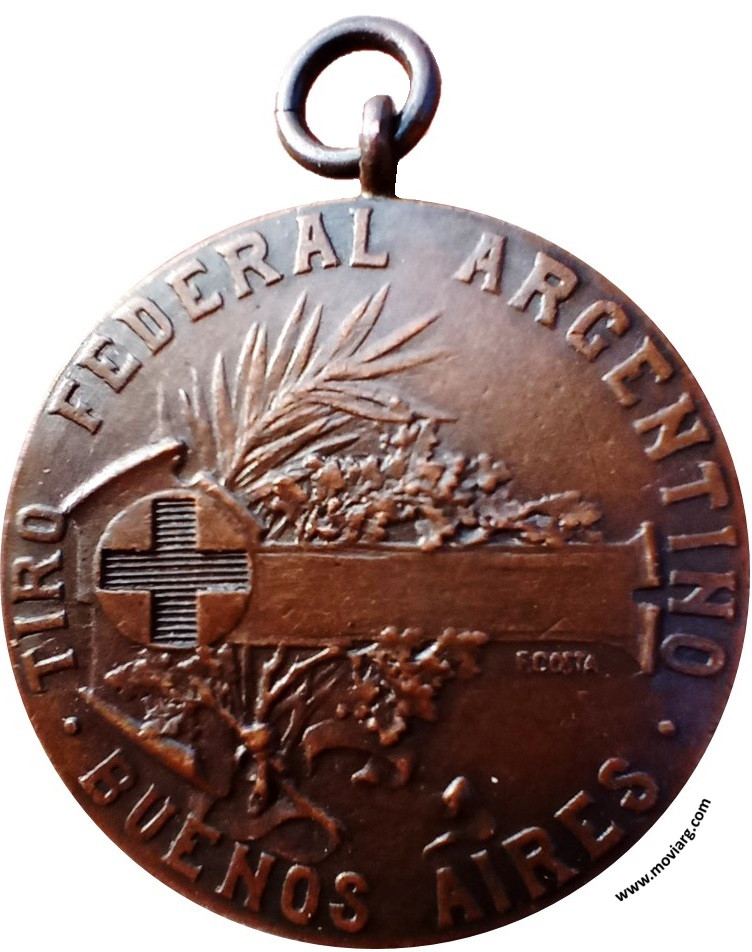 Reverso de TIRO FEDERAL ARGENTINO
